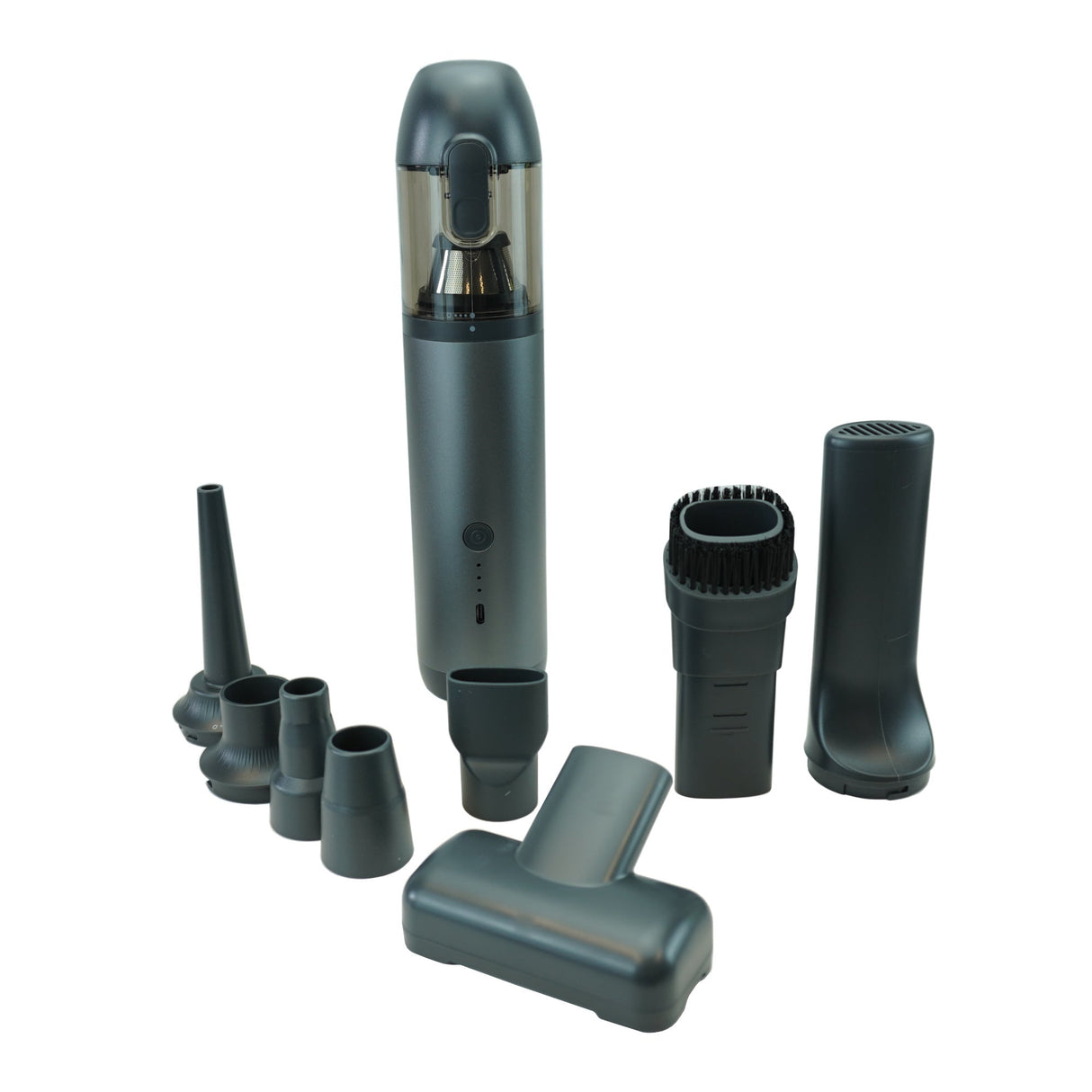 Bezdrátový ruční vysavač do auta, 6000 mAh, USB-C nabíjení