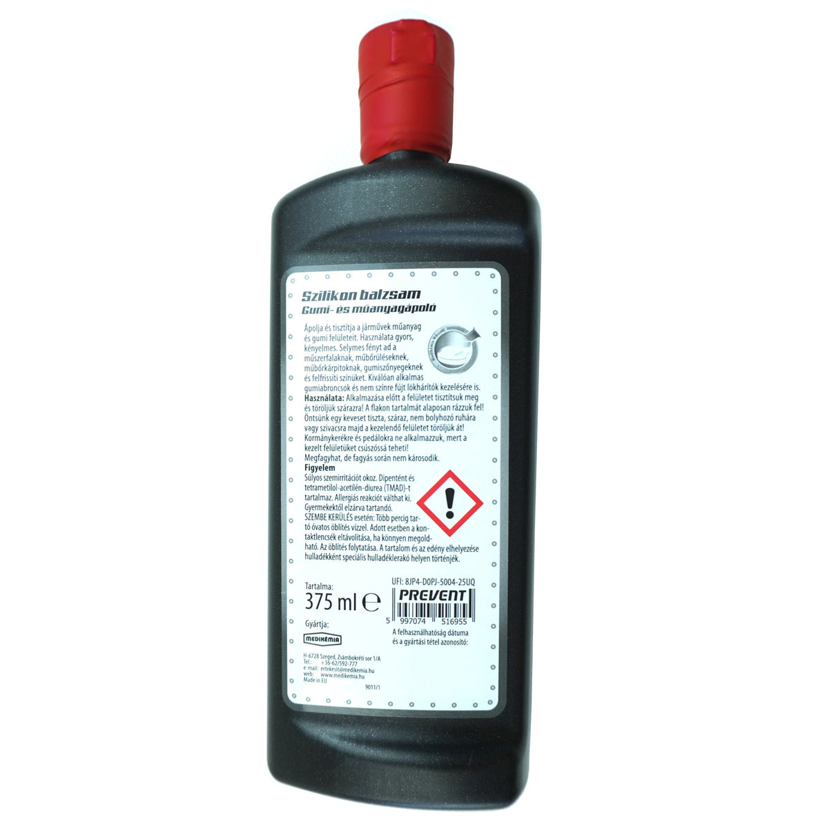 Silikonski balzam za njegu plastike i gume 375 ml
