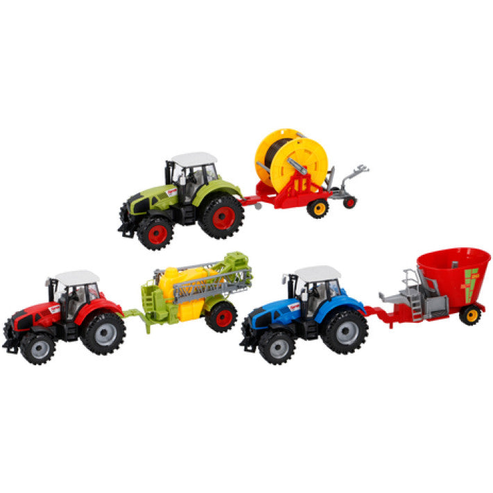 Toy Tractor with Trailer