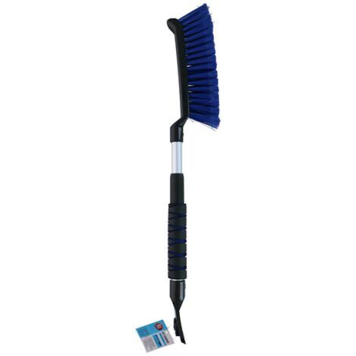 Grattoir à glace et balai à neige télescopique 58-72 cm – Bleu