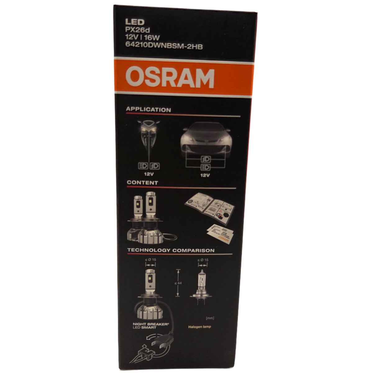 OSRAM NIGHT BREAKER LED SMART Set – LED-Autolampen H4 & H7