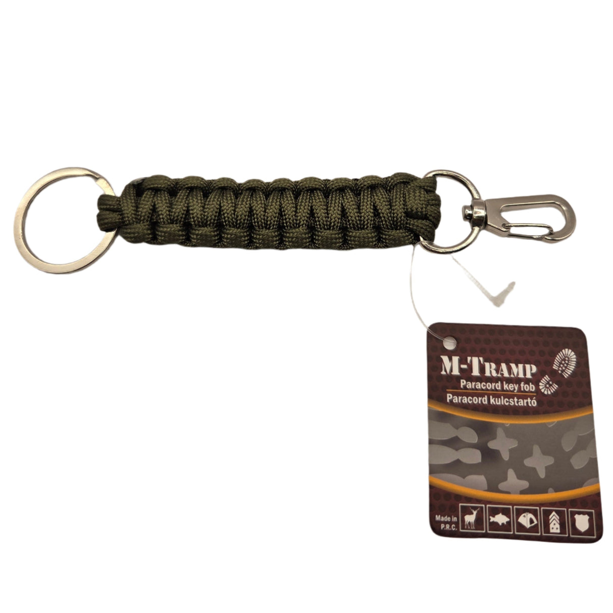 M-Tramp Paracord Keychain – Green