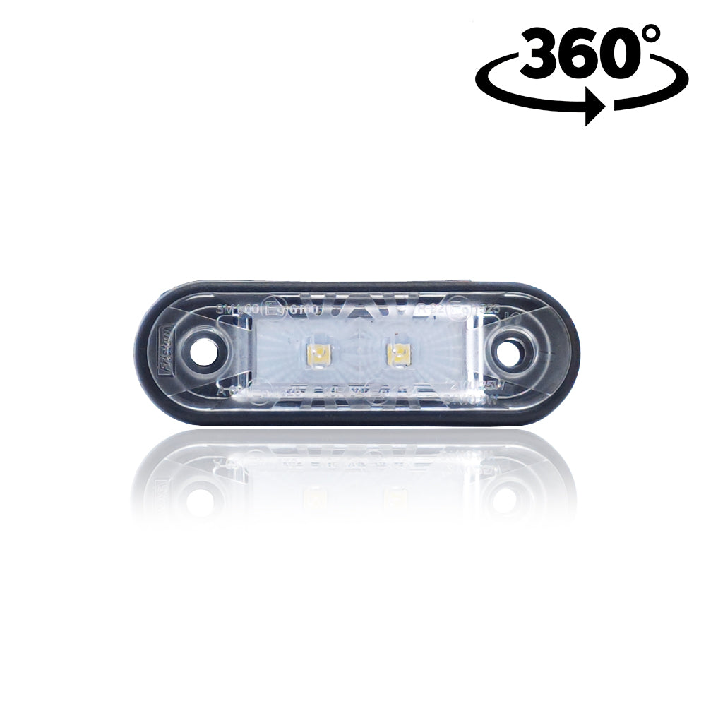 Built-In LED Position Lamp - White