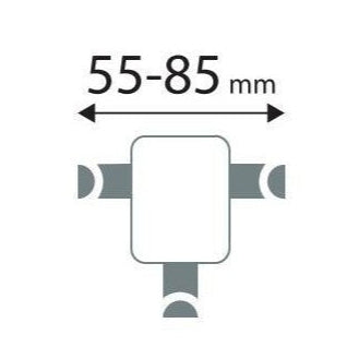 Supporto Smartphone da Auto con Ricarica Wireless per Bocchette d’Aria