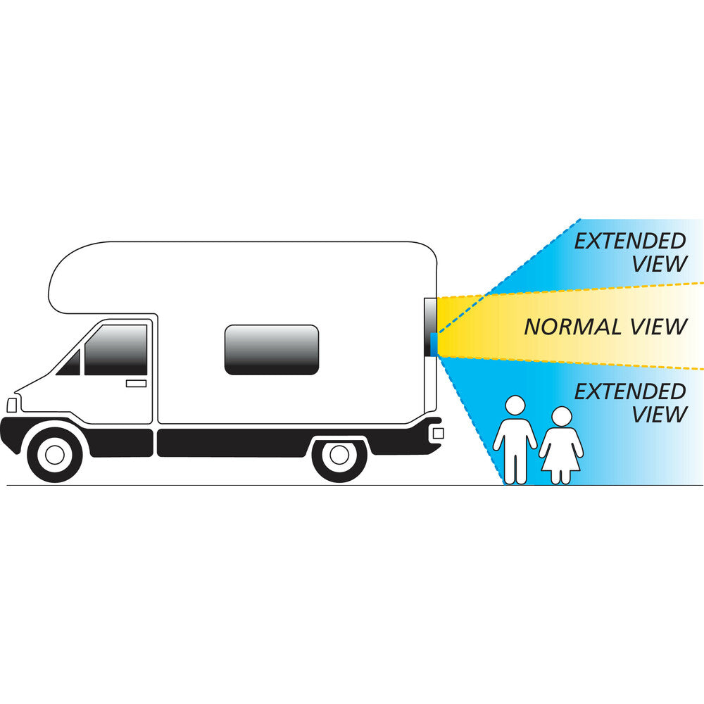 Wide-Angle Windshield Magnifier Lens - Fisheye 25x20cm