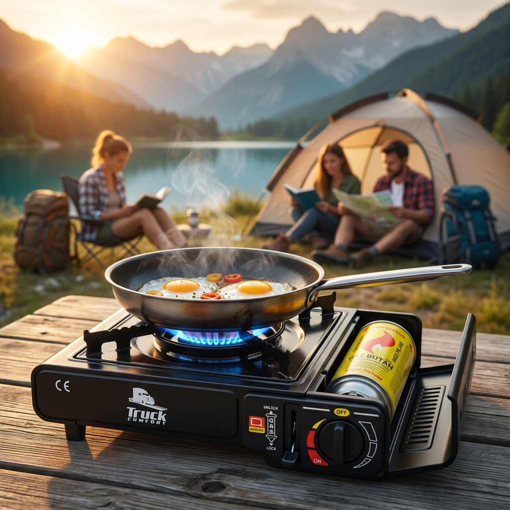 Camping-Gaskartusche 227 g für tragbaren Gaskocher