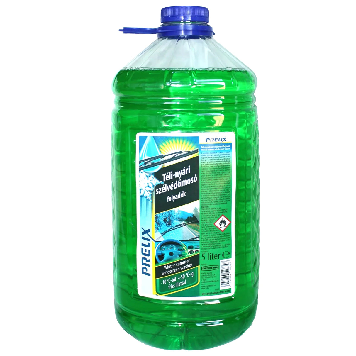 Prelix Scheibenwaschmittel Universal – Winter & Sommer, 5L