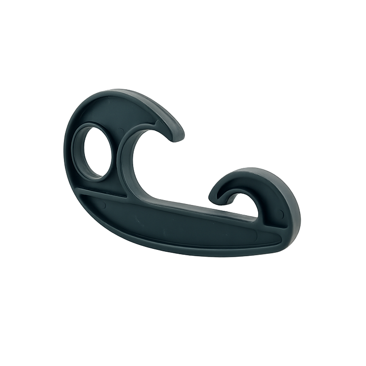Plastic hook for cargo net black