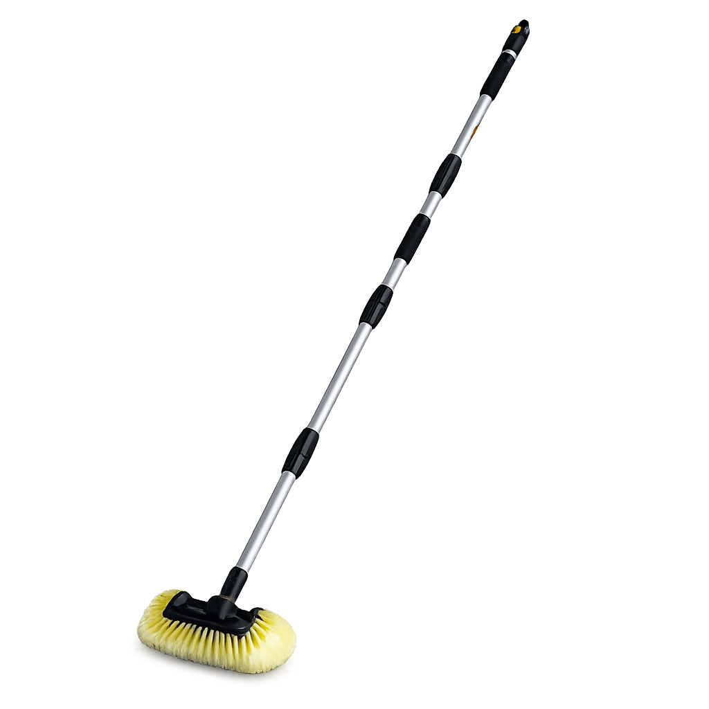 Car wash brush with Water Tap and Telescopic handle 250cm