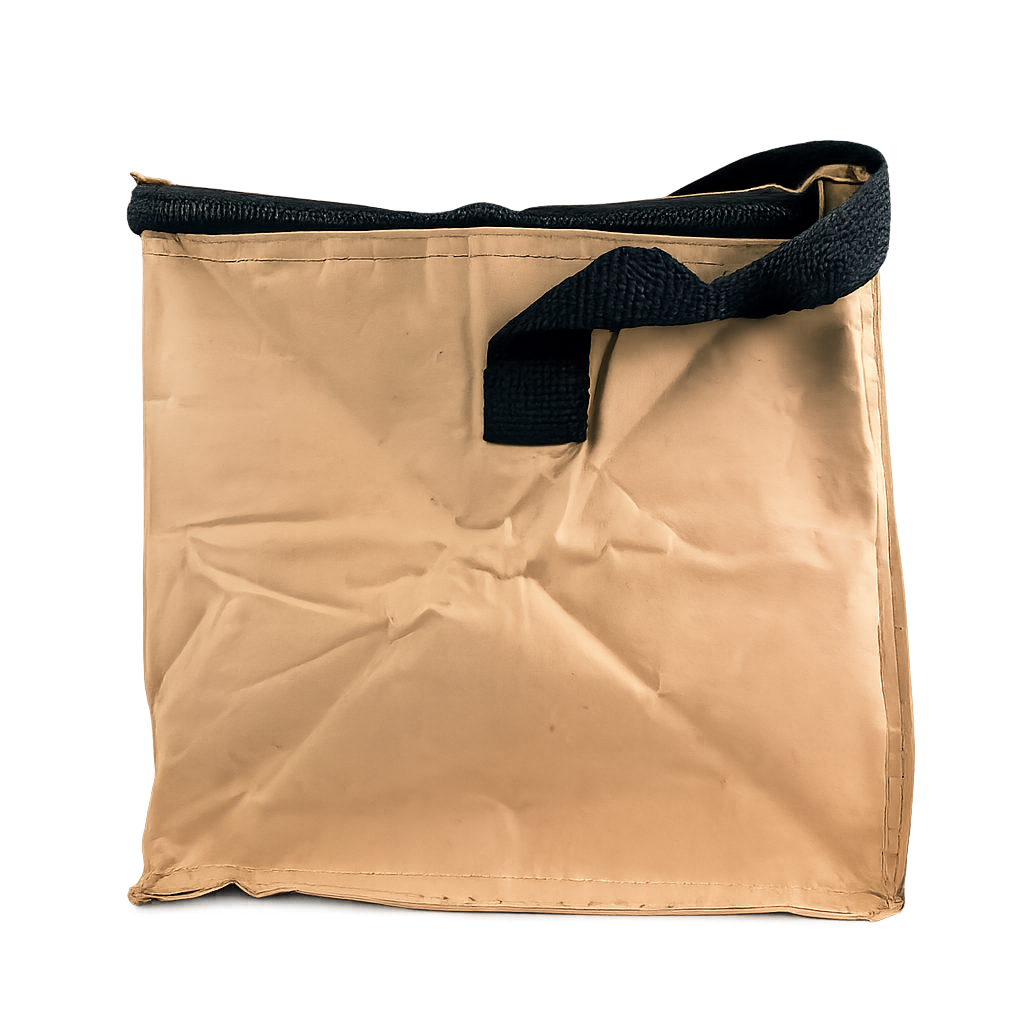 Cooler bag Portable with Carry Strap for Picnics and Travel 10L Brown
