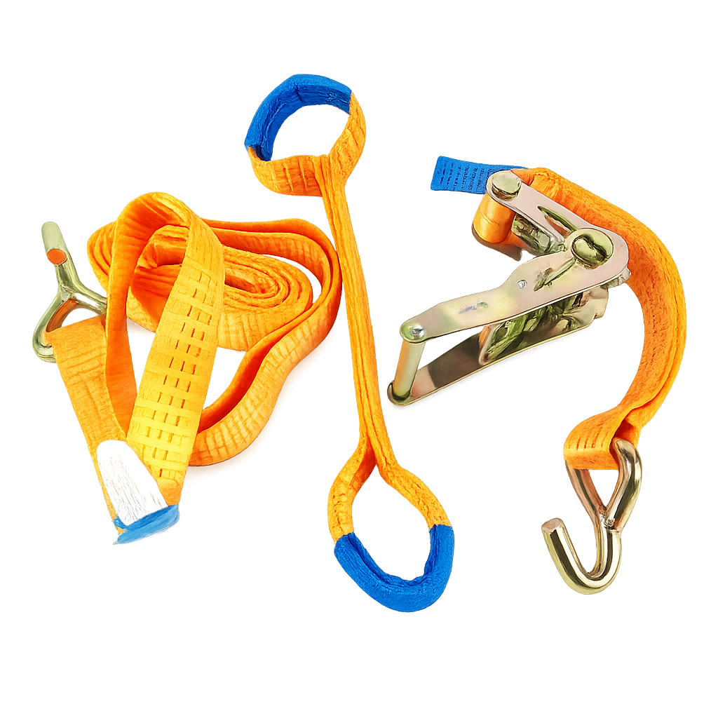 Radspanngurt zur Radbefestigung, 2-Punkt, 3,3 m – 3 oder 5 Tonnen