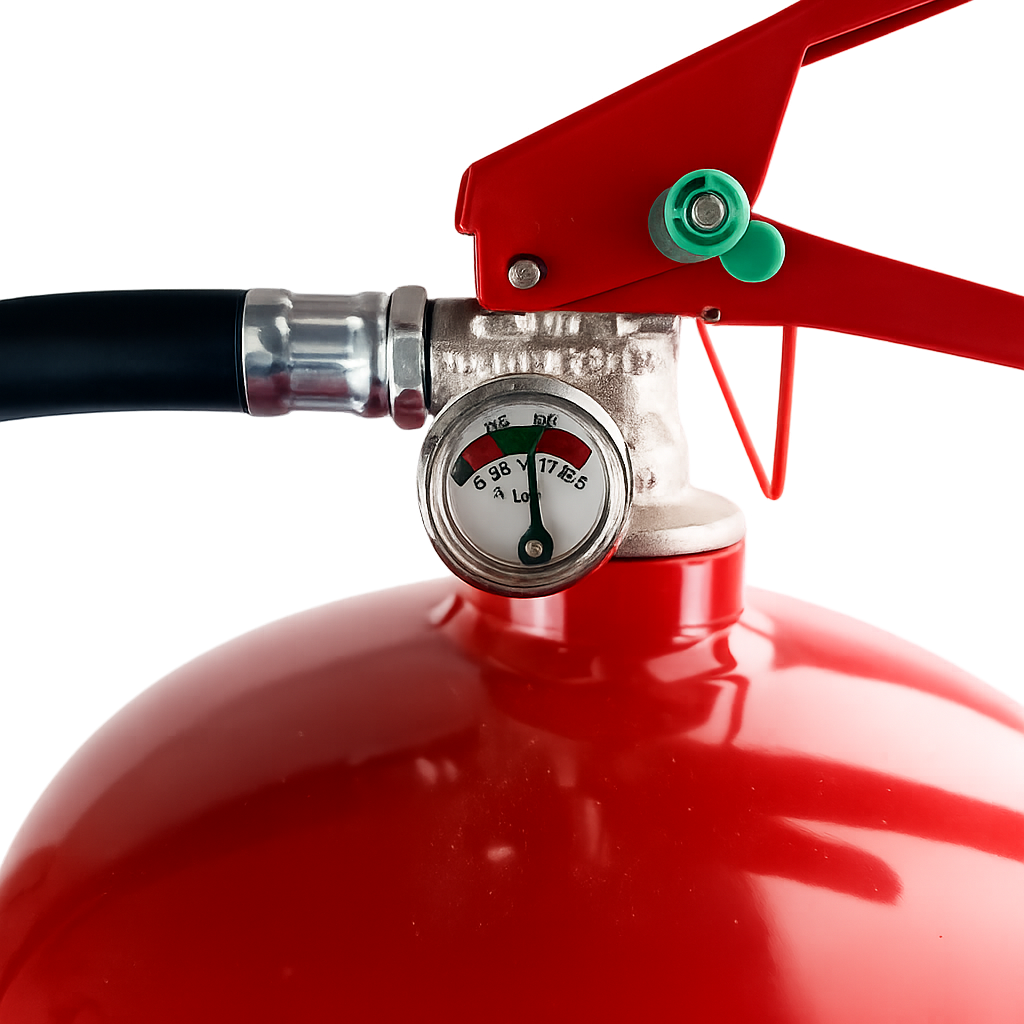 ABC Pulver-Feuerlöscher für Auto/Haushalt mit Halterung und Manometer