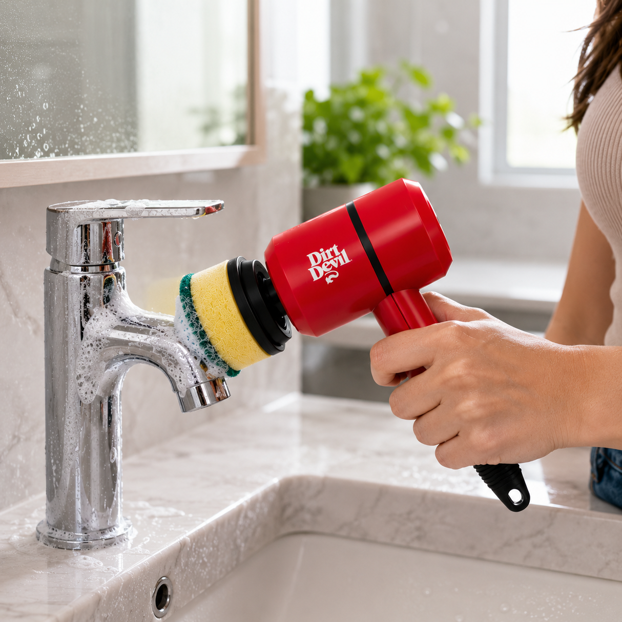 Electric Cleaning Brush 3in1 with Rotating Head, USB-C Charging and 3 Speeds