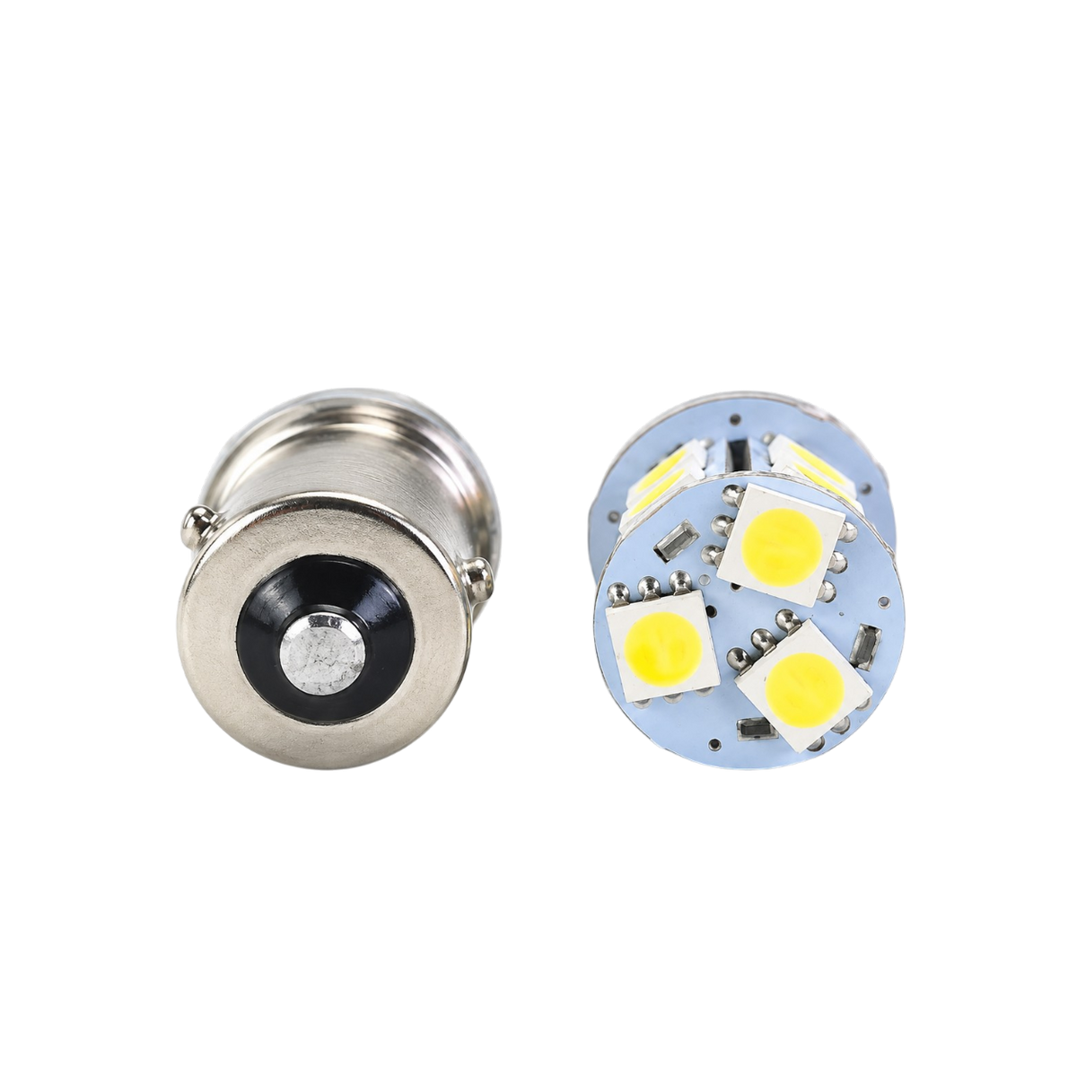 LED Car Bulbs BA15S SMD White or Red 2 Pack
