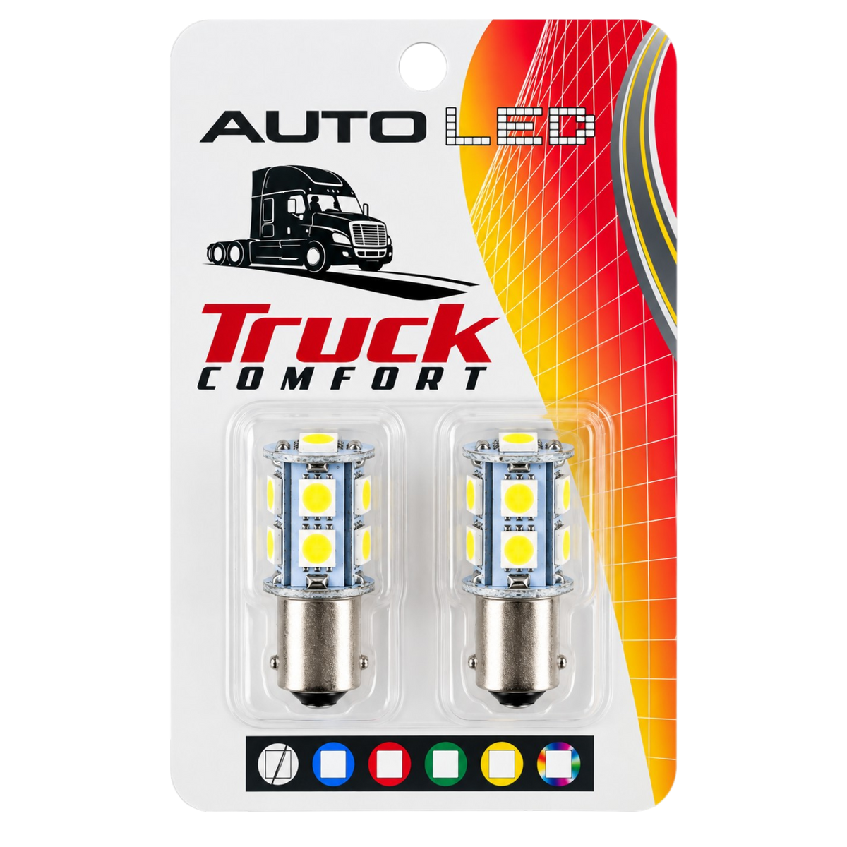 SMD LED Bulb Pair with Ba15s Base