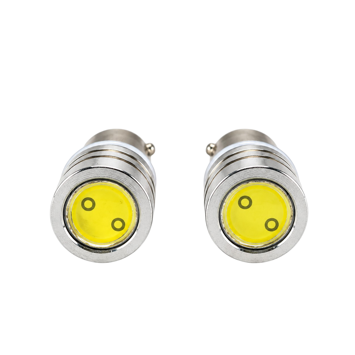 Para żarówek SMD LED z trzonkiem Ba9s – białe światło, 12V/24V