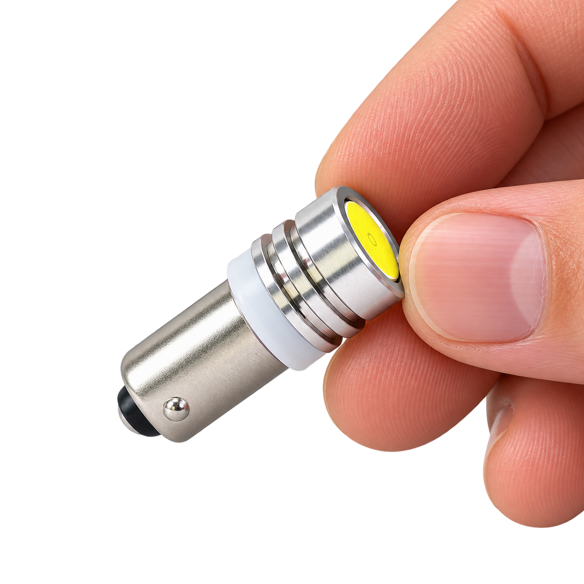 Para żarówek SMD LED z trzonkiem Ba9s – białe światło, 12V/24V