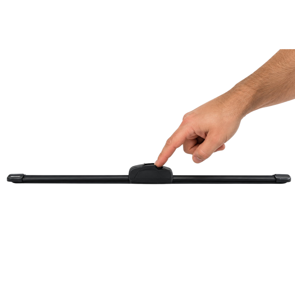 Windscreen Wiper Blade with U-Hook Fitting, Flat Aerodynamic Design