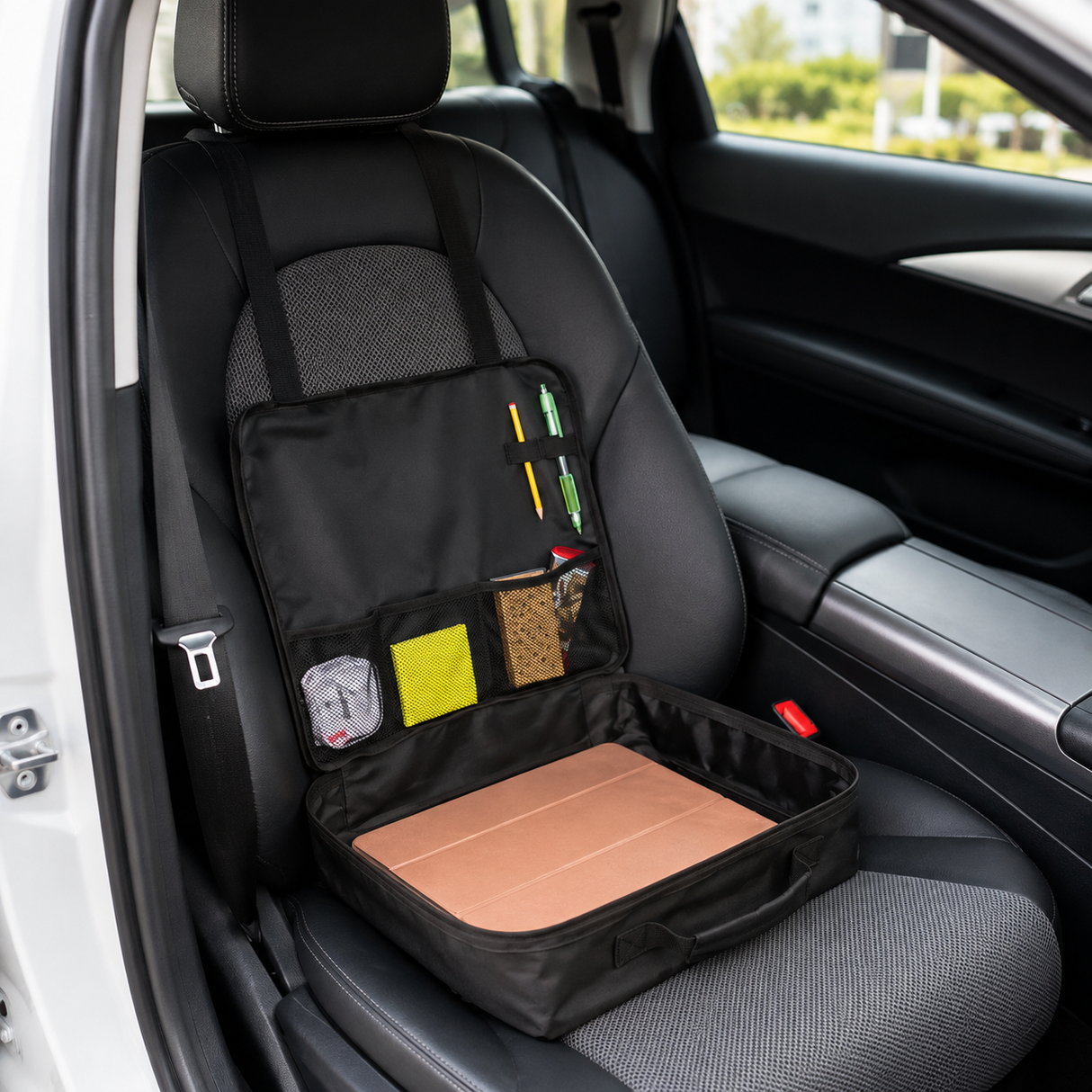 Car seat organiser and travel bag 2in1