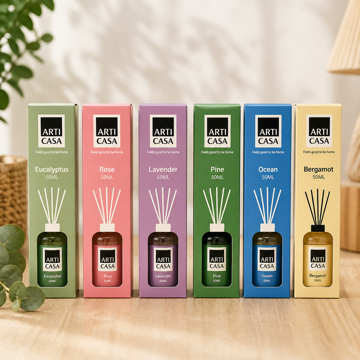 Aromatický Difuzér do Domu 50 ml s Prekvapivou Vôňou – Dlhotrvajúca Sviežosť 1 ks