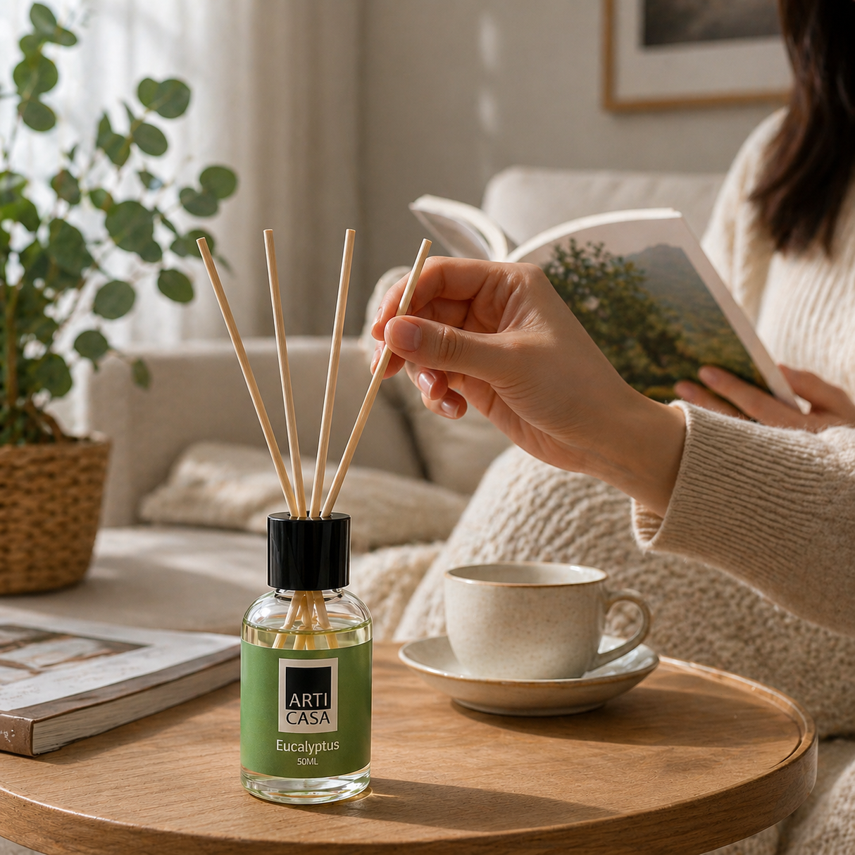 Aromatický Difuzér do Domu 50 ml s Prekvapivou Vôňou – Dlhotrvajúca Sviežosť 1 ks