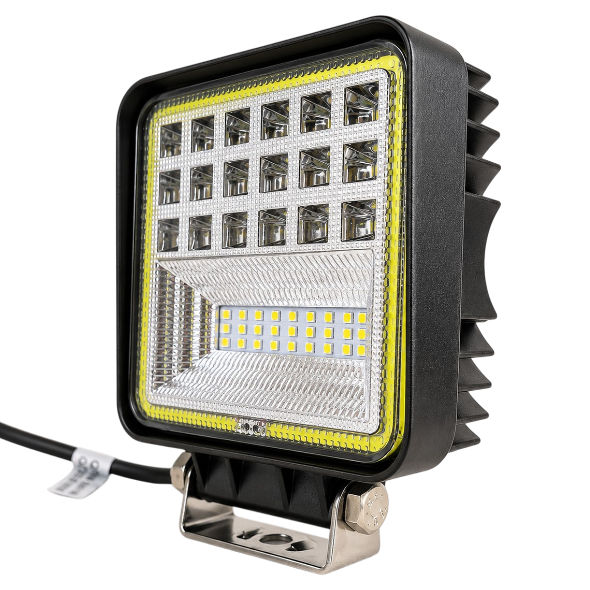 LED Work Light Square Combo Beam 12/24V for Trucks & Tractors