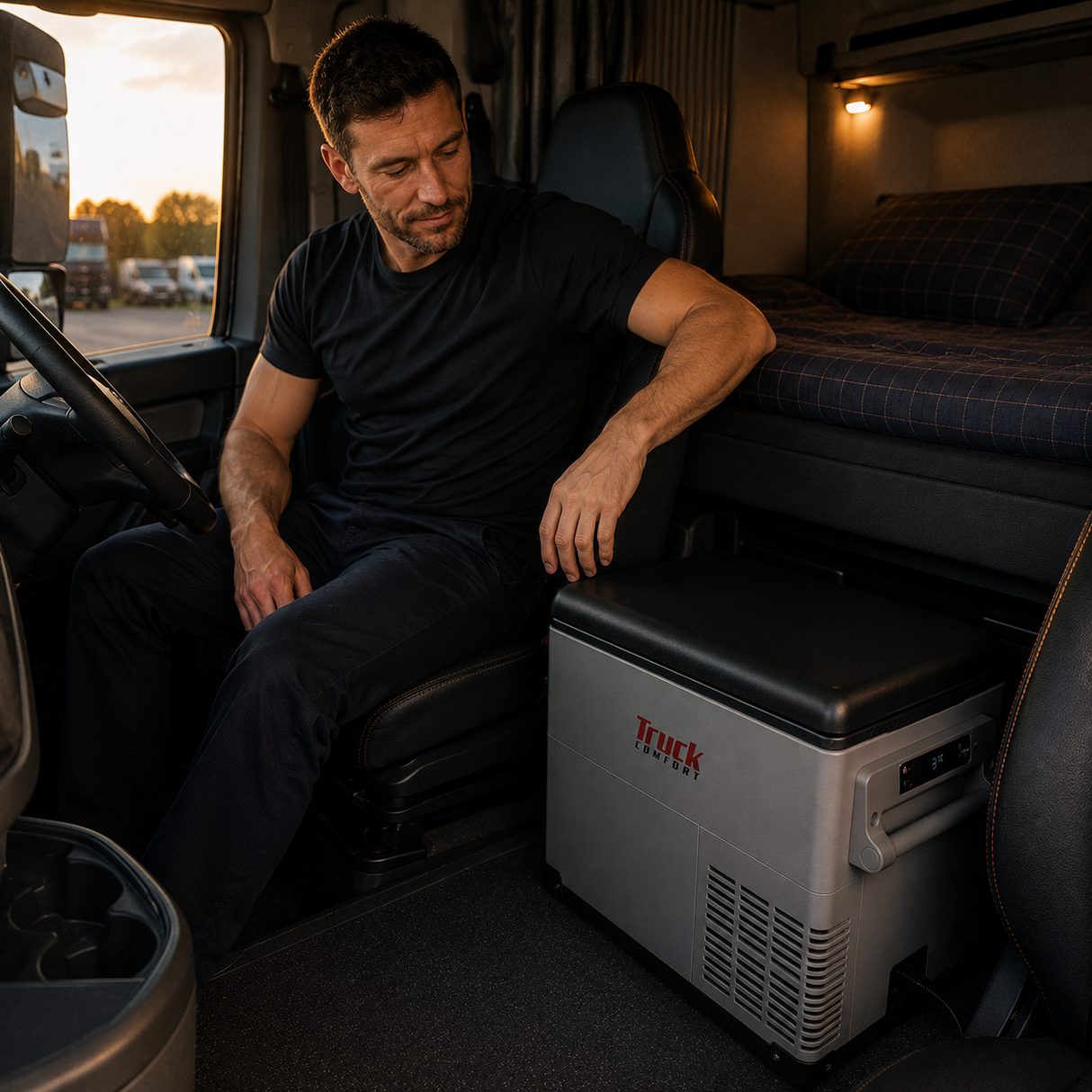 Компресорен автомобилен хладилник Truck Comfort 12/24/230V – 31, 40 или 50 литра