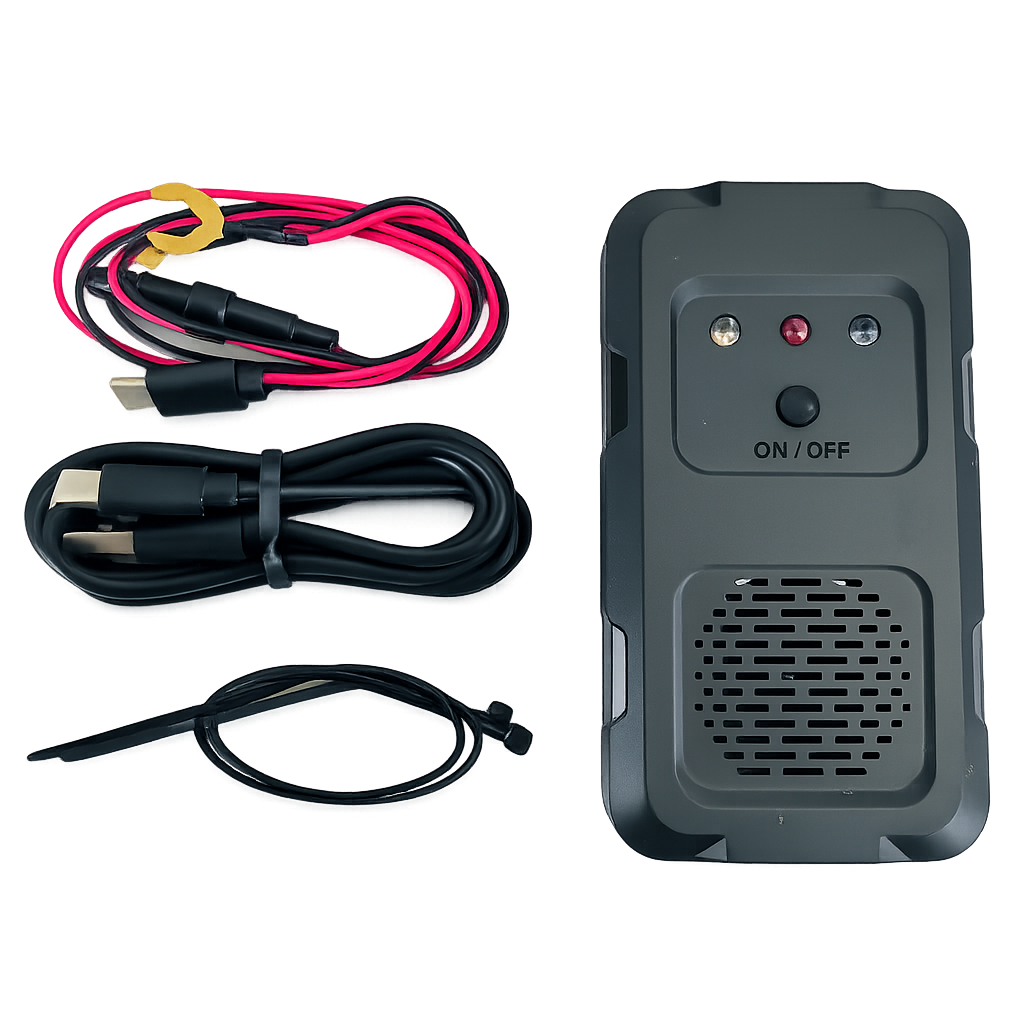 Ultrasonic pest repellent rodent control in car