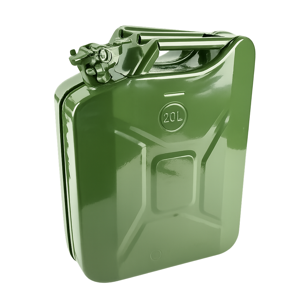 Canistră metalică pentru combustibil, 5L, 10L, 20L