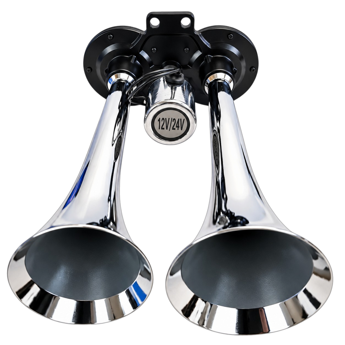 Air Horn Twin Trumpet 110 dB for Trucks Lorries and Buses