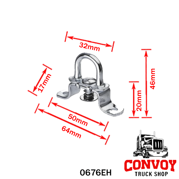 Swivel Tarp Hook 17mm
