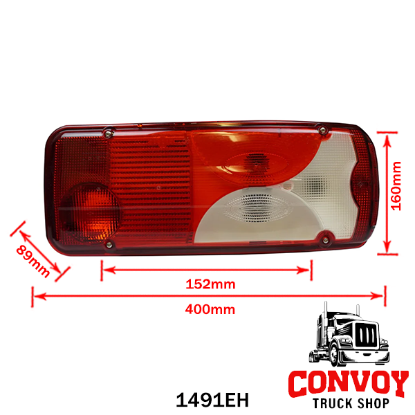 Vignal LC8 Rear Lamp for Scania