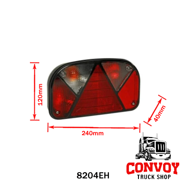 Kryt svetla pre príves Multipoint II Aspöck