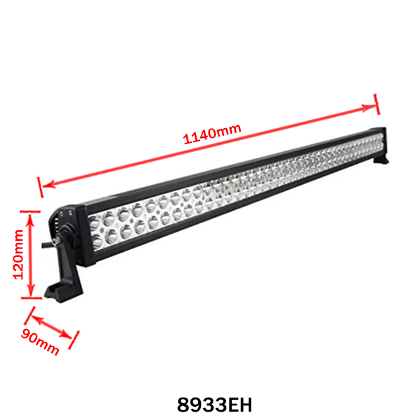 Barre LED double rangée 240W pour véhicules utilitaires et tout-terrain