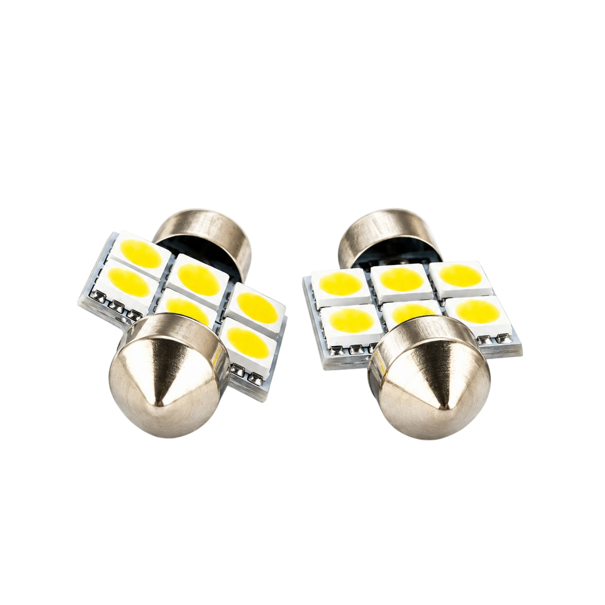 SMD LED Σοφίτα Λάμπα 6 LED Λευκού Φωτός