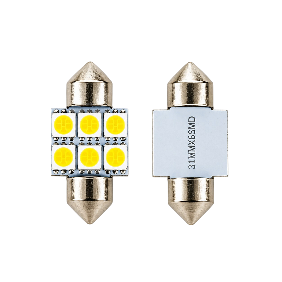 SMD LED szofita izzó 6 LED fehér