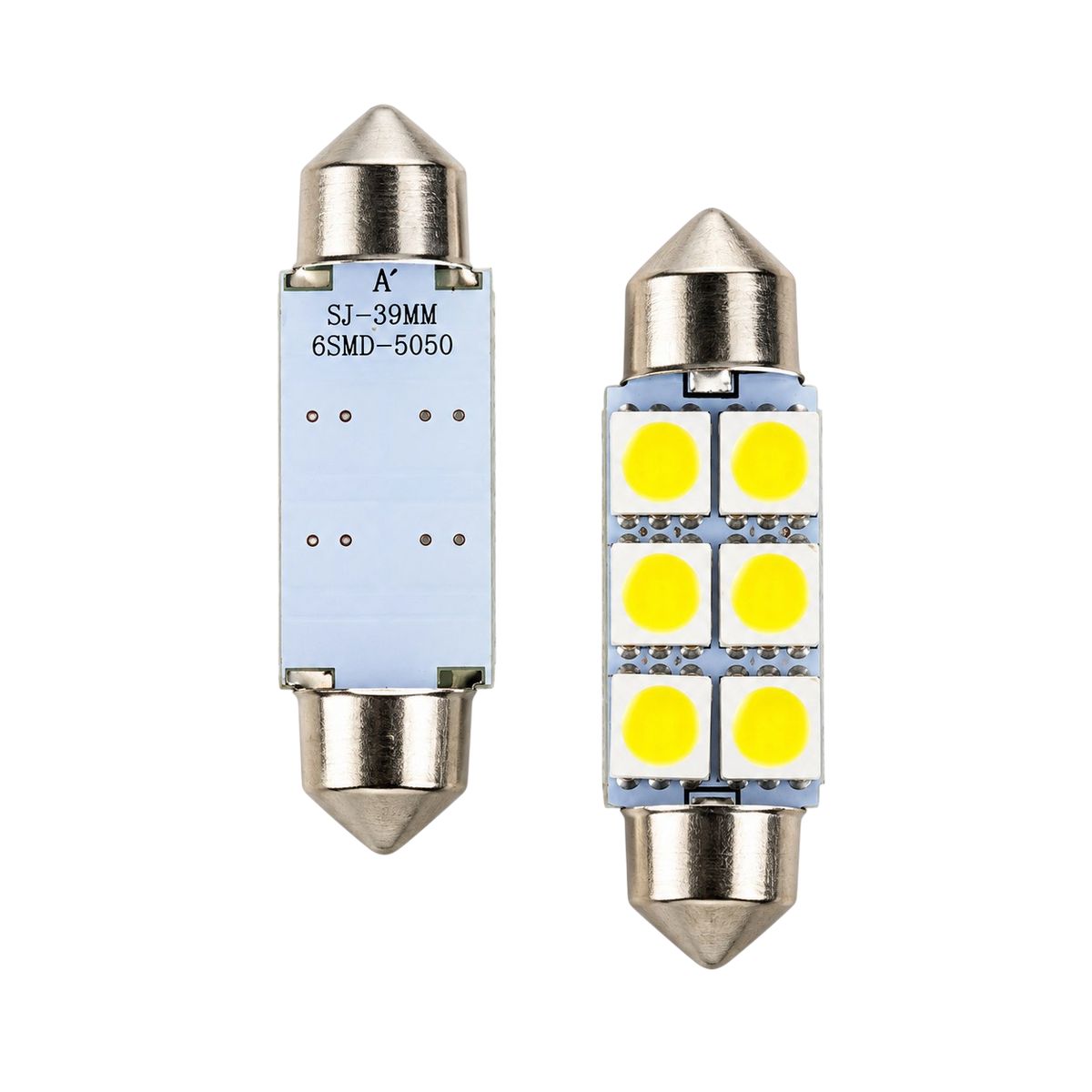 SMD LED sofitna žarulja 6 LED bijela – više duljina i napona