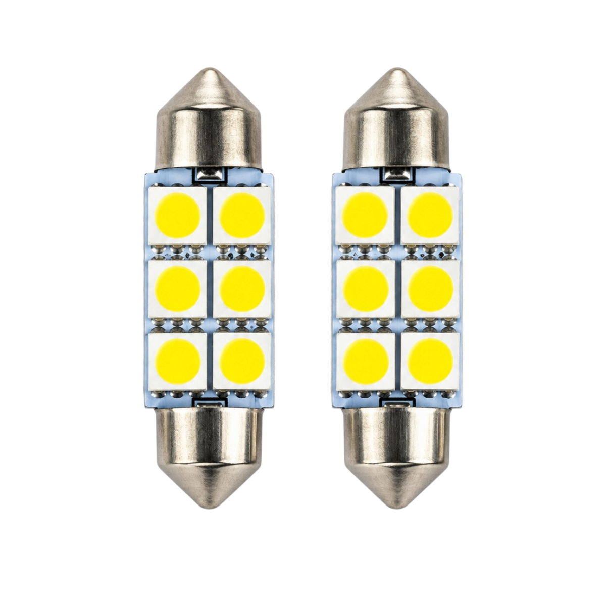 SMD LED sofitna žarulja 6 LED bijela – više duljina i napona