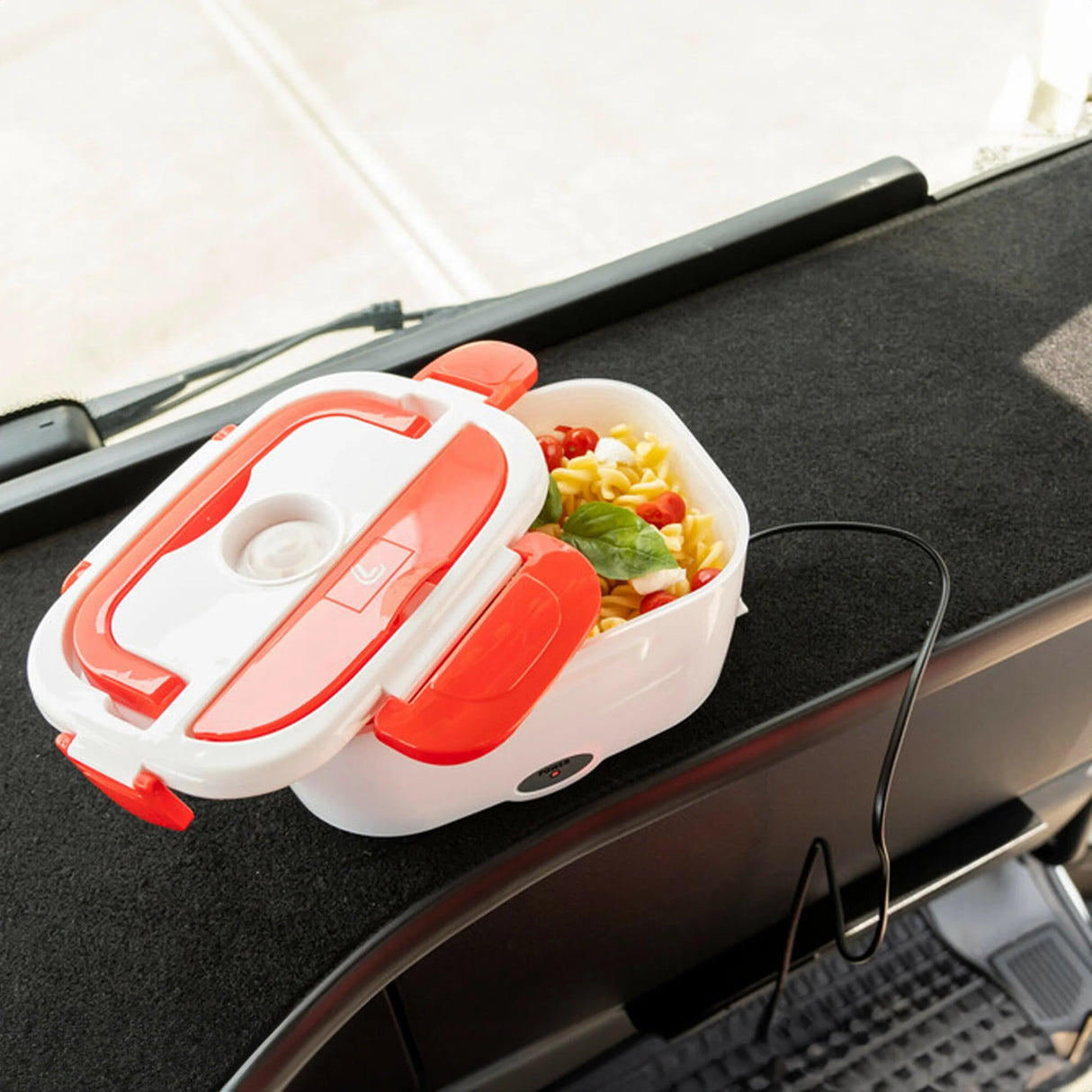 Prenosný elektrický ohrievač jedla 1,5 l – 12/24V + 220V