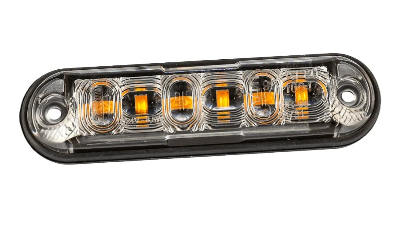 Amber Strobe Light Accessory 6LED 4 Modes