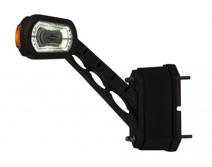 Straight LED Marker Lamp with Integrated Reverse Sensor – 3 Functions