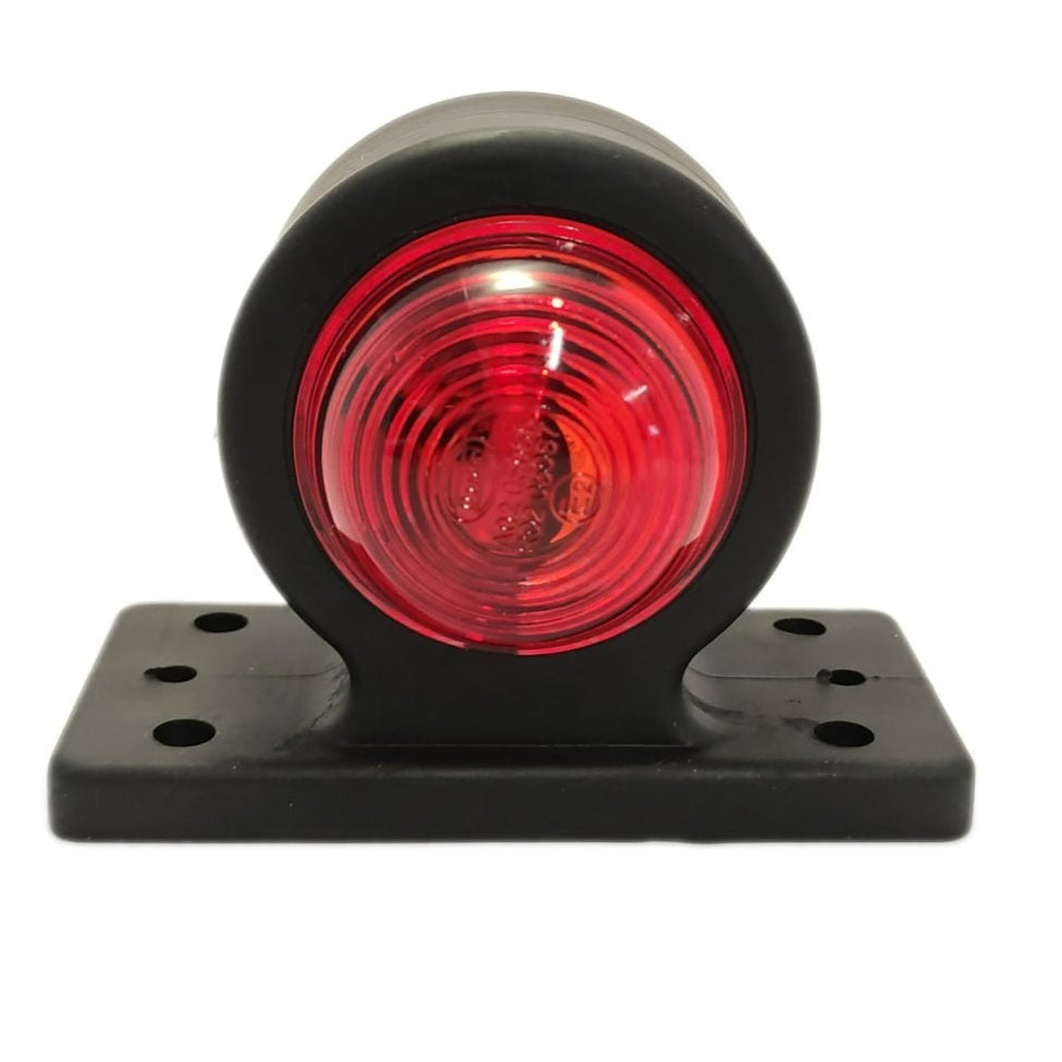 Lampada di Posizione Laterale in Gomma a Forma di Omega con Lampadina