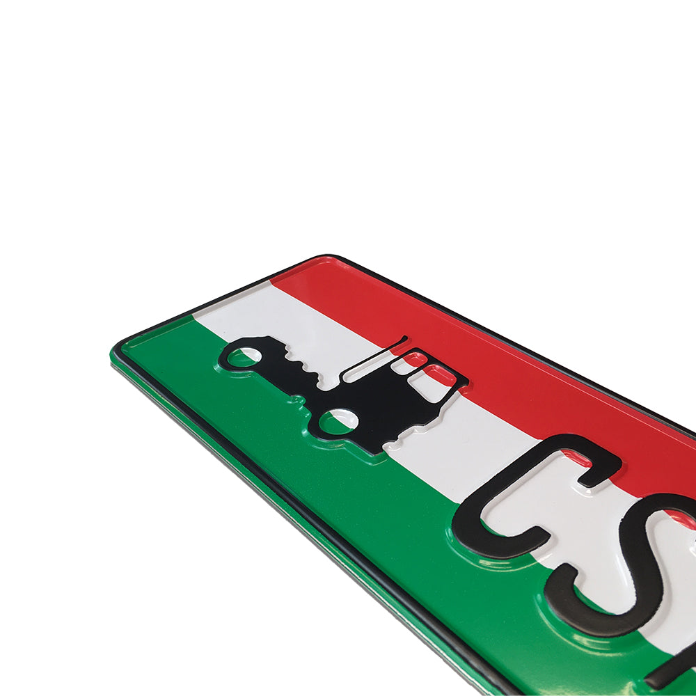 Personalizirana aluminijska pločica s imenom