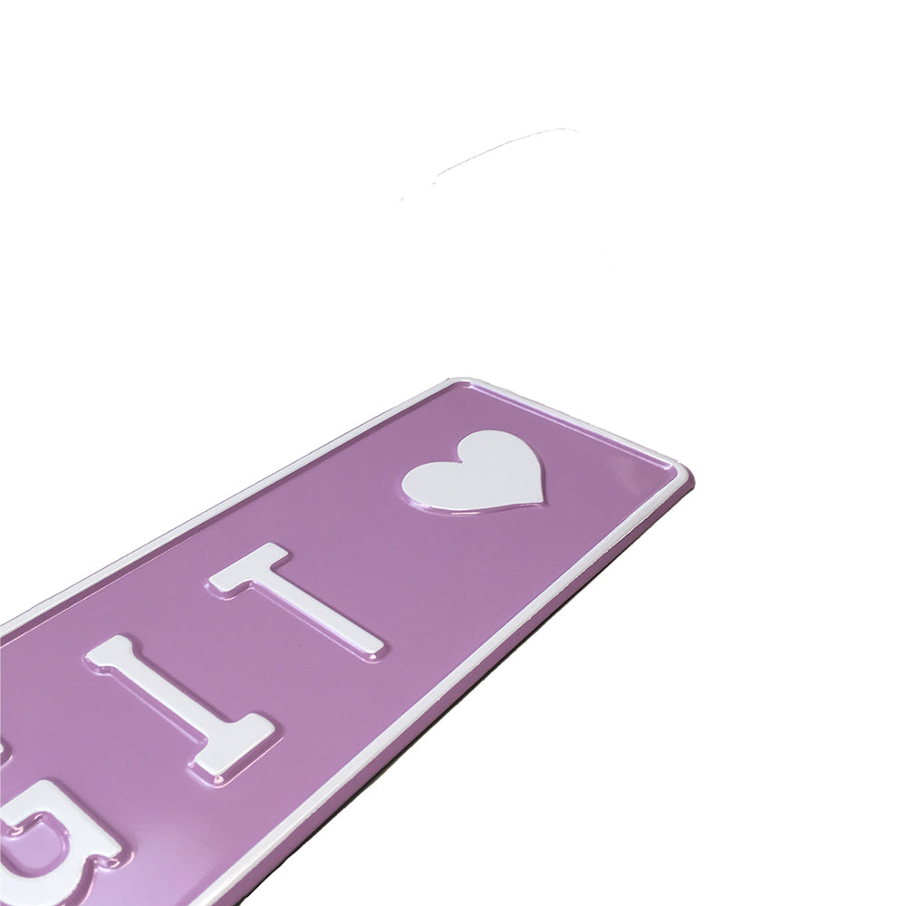 Personalizirana aluminijska pločica s imenom