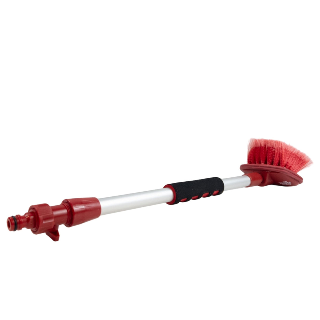 Escova para Lavagem de Carros com Cabo Telescópico e Conexão para Mangueira 62cm