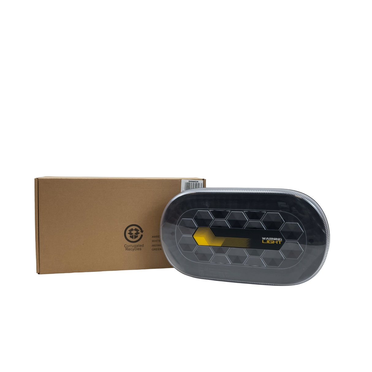 LED Lichtbalken Gelb – Schraub- und Magnetbefestigung