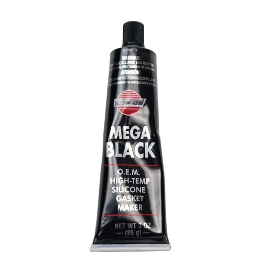 Silikonski brtvilo za motore MEGA BLACK 85 g