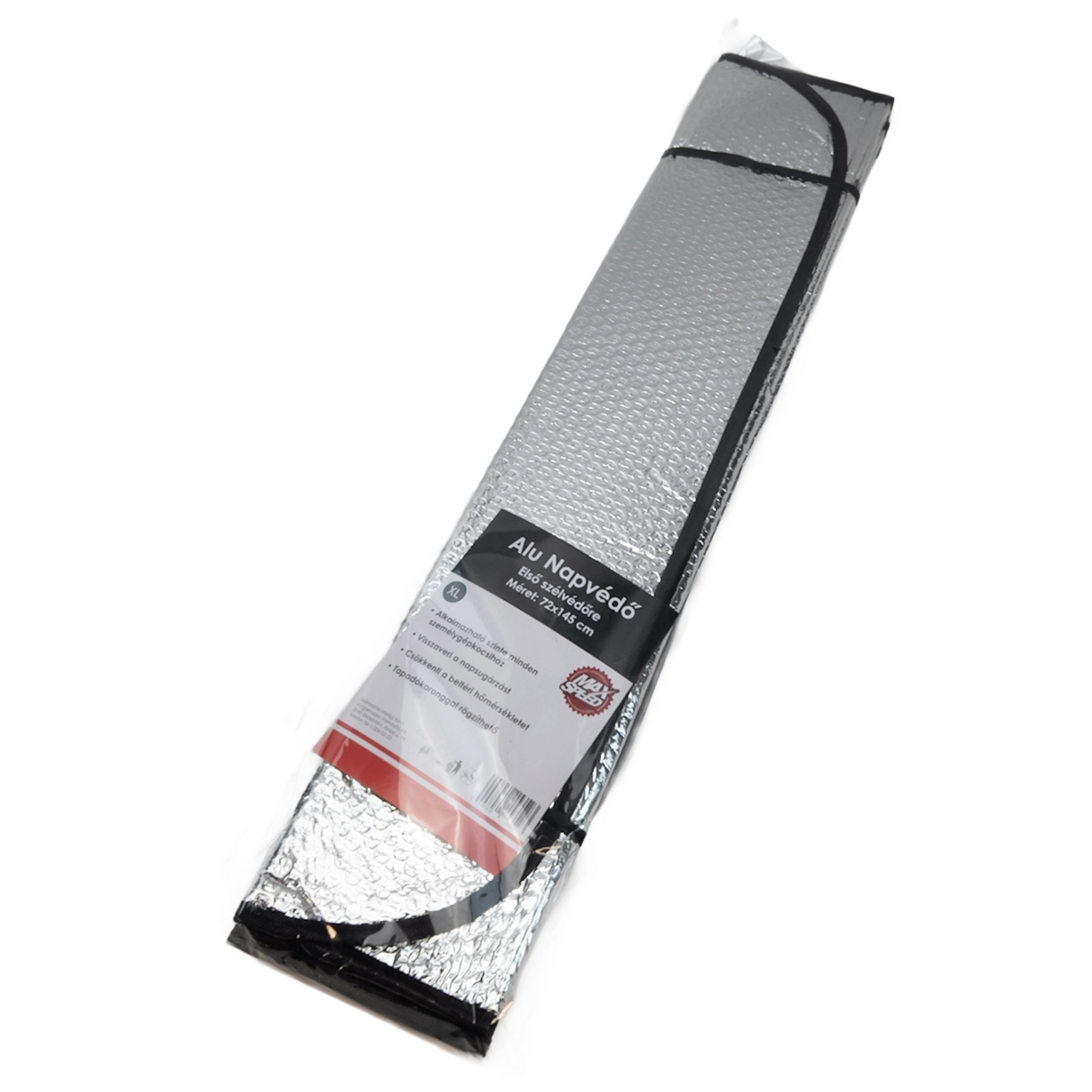 Aluminijska zaštita za vjetrobransko staklo 72x145 cm – protiv sunca i leda