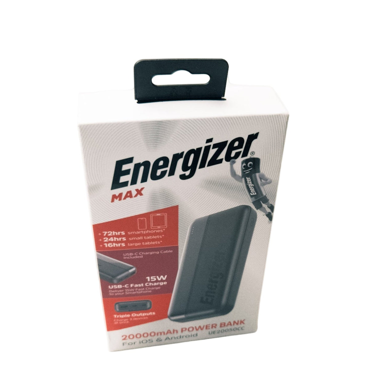 Power bank Energizer con ricarica rapida per gilet riscaldati