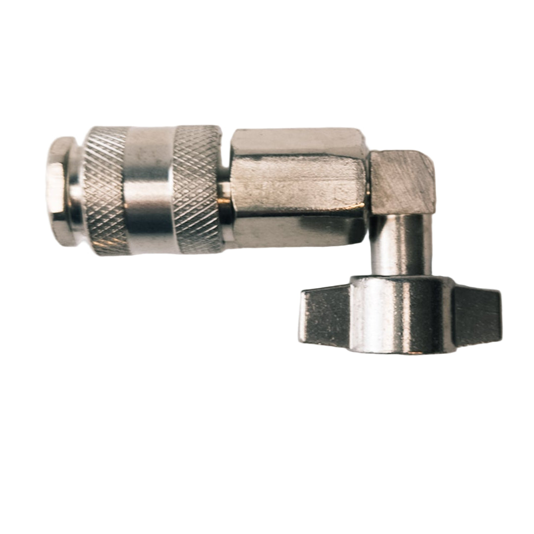 Quick-Connect Fitting for Air Tank Valve